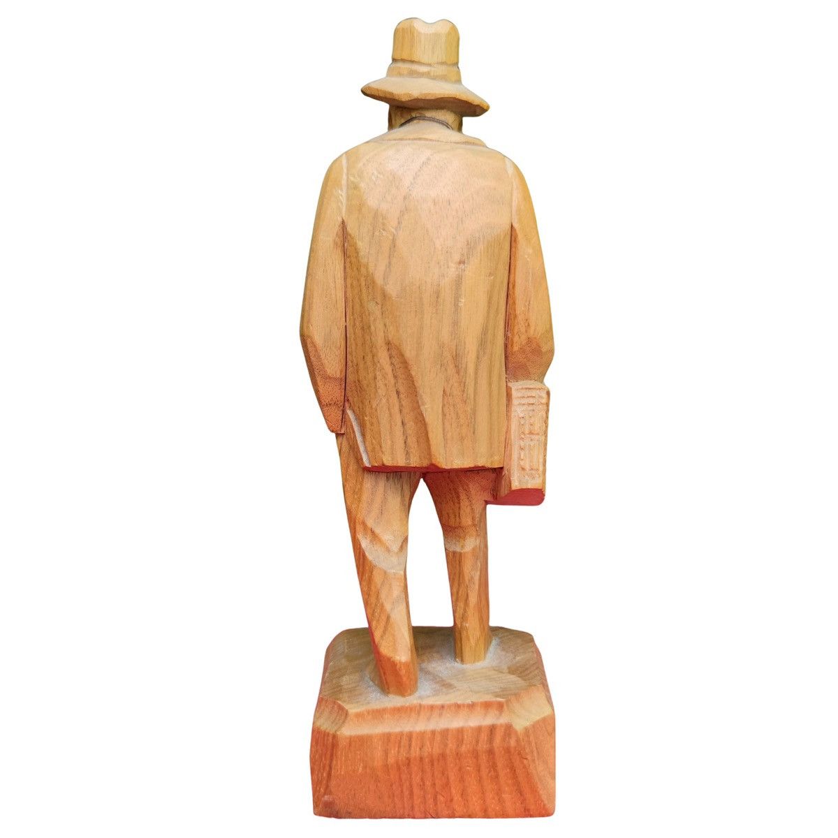Vintage Paul-Émile Caron Hand Carved Wooden Old man Sculpture Size ONE SIZE - 2 Thumbnail