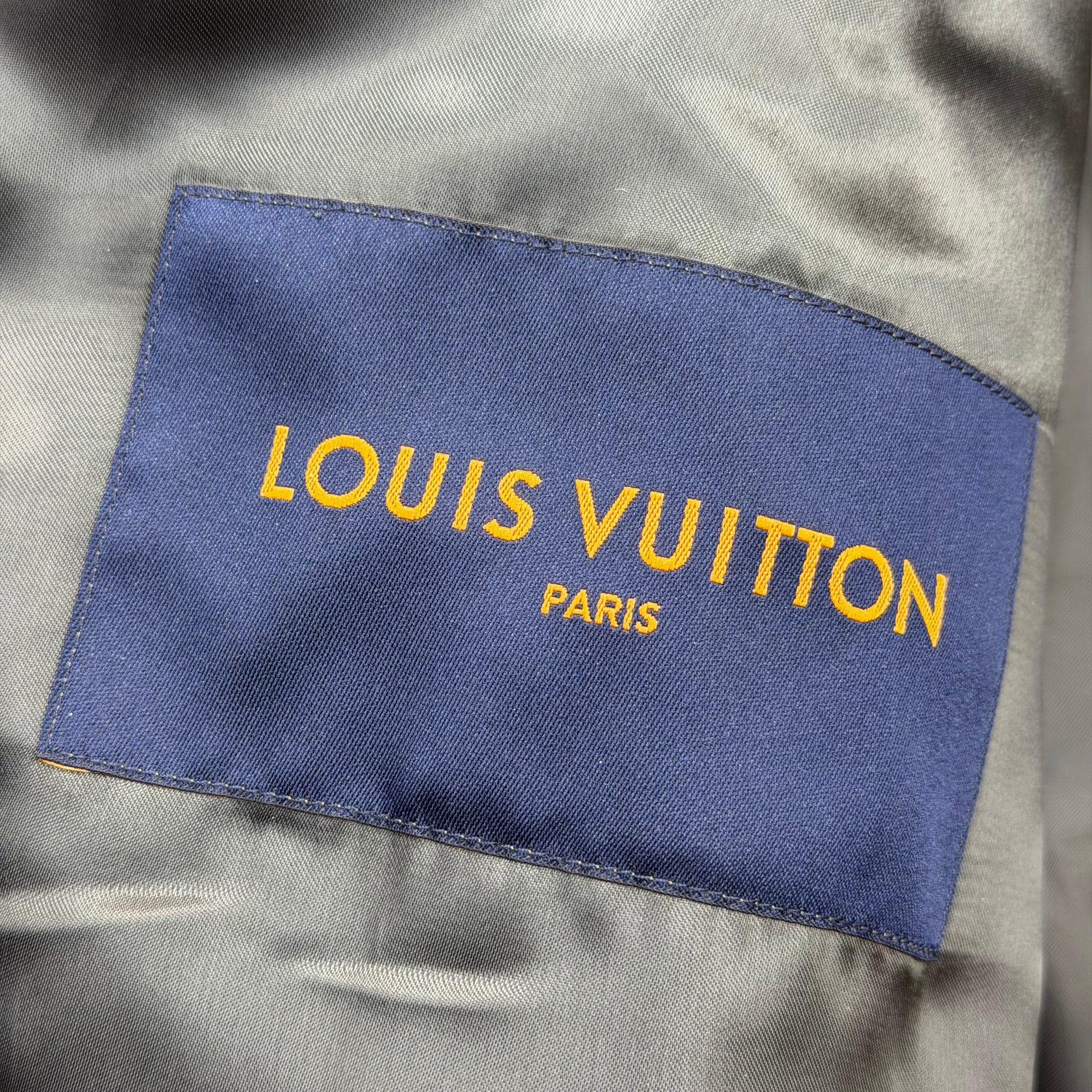 Louis Vuitton Louis Vuitton Canvas Leather Bomber Marigold Jacket 50 (L) Size US L / EU 52-54 / 3 - 7 Thumbnail
