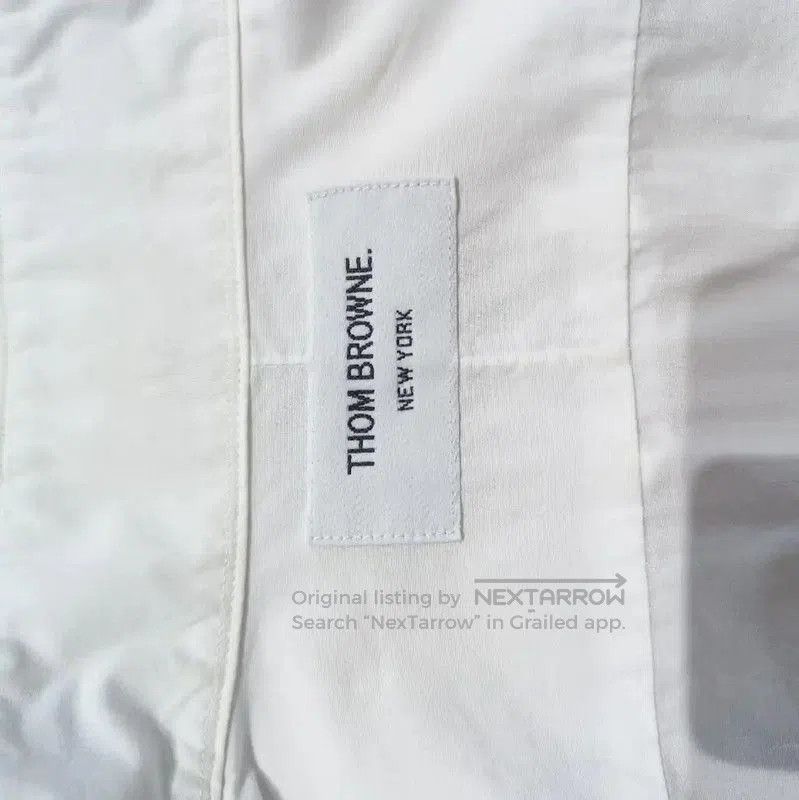 Thom Browne Thom Browne Women's White Polyester Shirt . Size S / US 4 / IT 40 - 4 Thumbnail