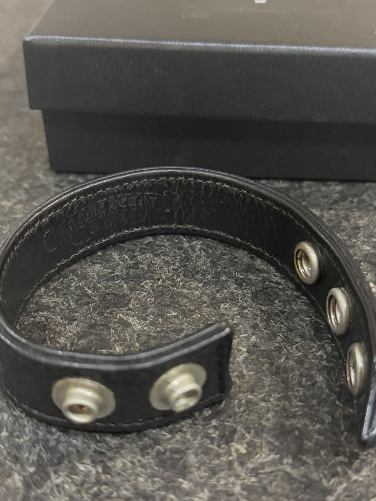 Chrome Hearts Chrome Hearts Leather Cross Ball Bracelet Size ONE SIZE - 4 Thumbnail