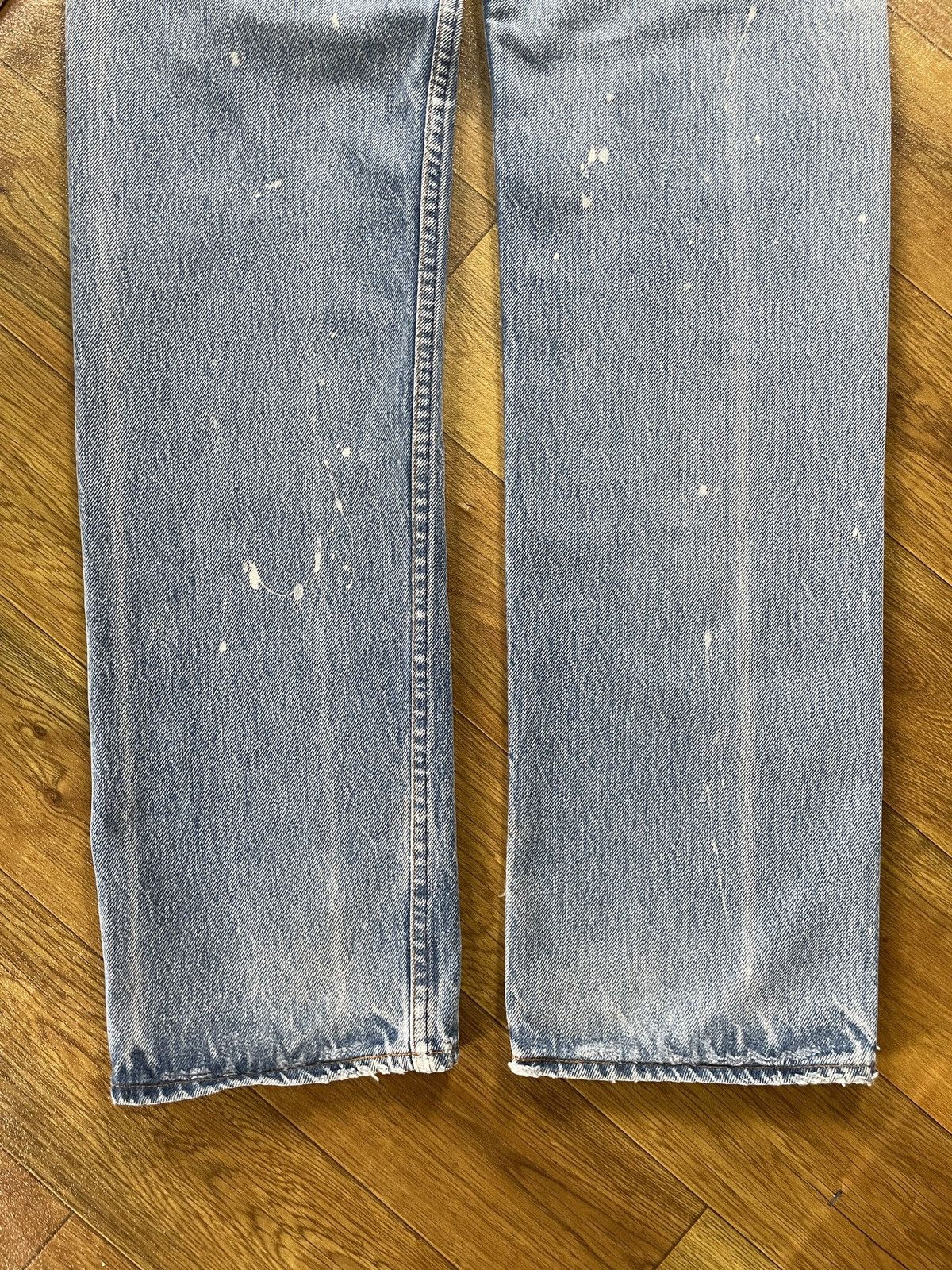 Levi's × Levi's Vintage Clothing × Vintage Crazy Vintage 501 Distressed Denim Size US 30 / EU 46 - 12 Thumbnail