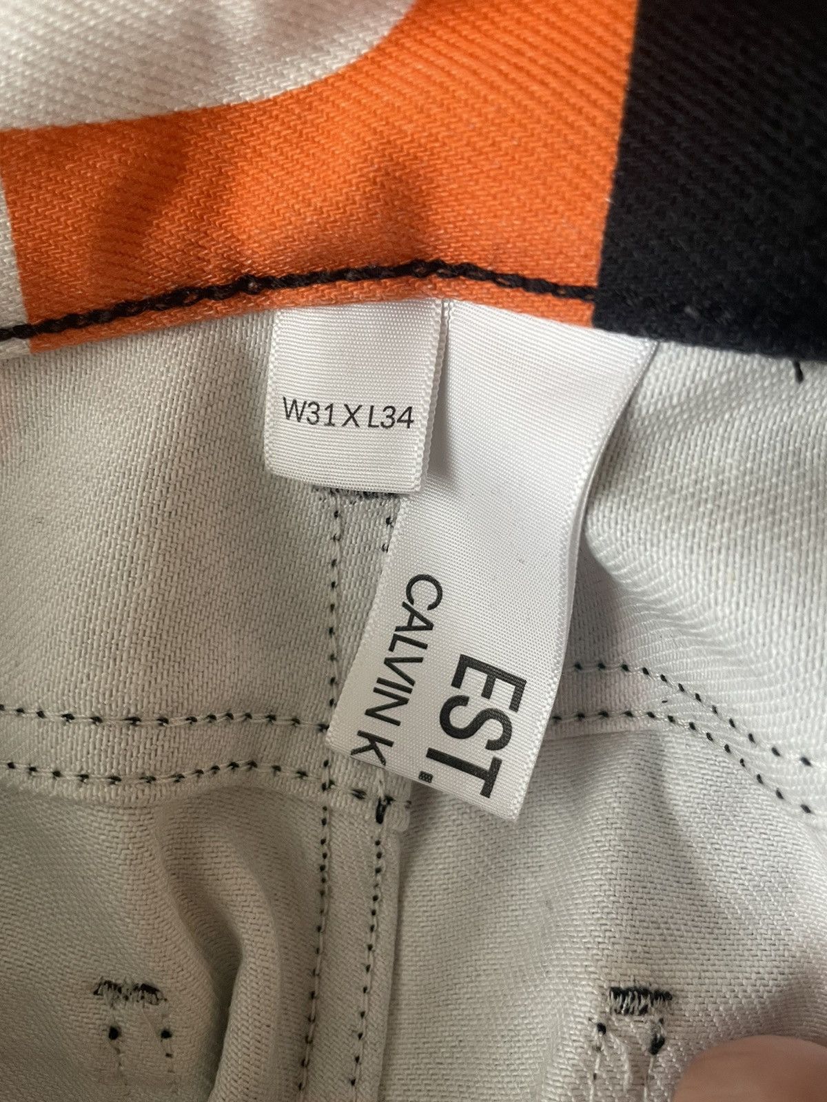 Calvin Klein Calvin Klein Est. 1978 denim by Raf Simons Size US 34 / EU 50 - 3 Thumbnail