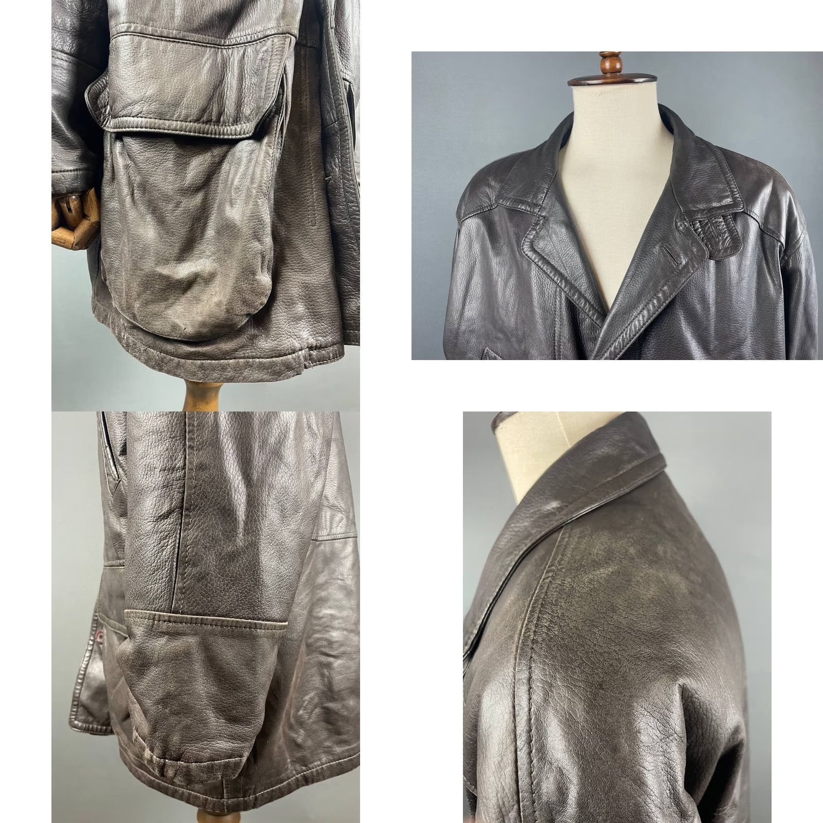 Vintage Item Specifications: Material: Leather Size US M / EU 48-50 / 2 - 8 Thumbnail