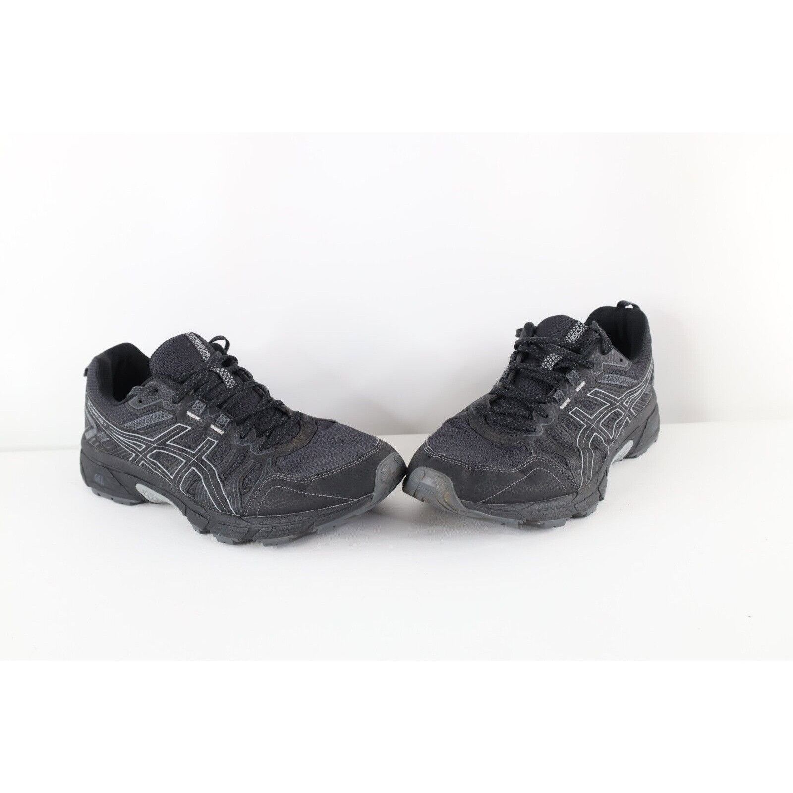 Asics × Vintage Vintage Asics Gel Venture Running Dad Shoes Black Size ONE SIZE - 1 Thumbnail