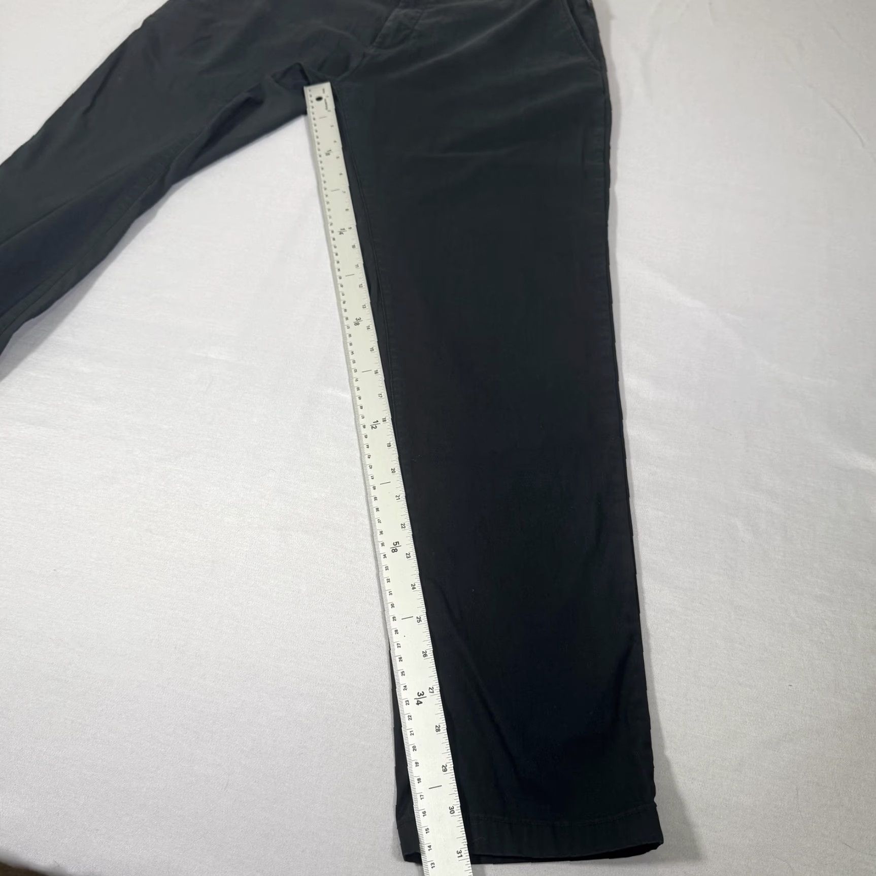 Vintage Birddogs Pants Mens 36x32 Black Stretch Chino Straight Fit Casual Golf Travel Shirt? Size US 36 / EU 52 - 4 Thumbnail