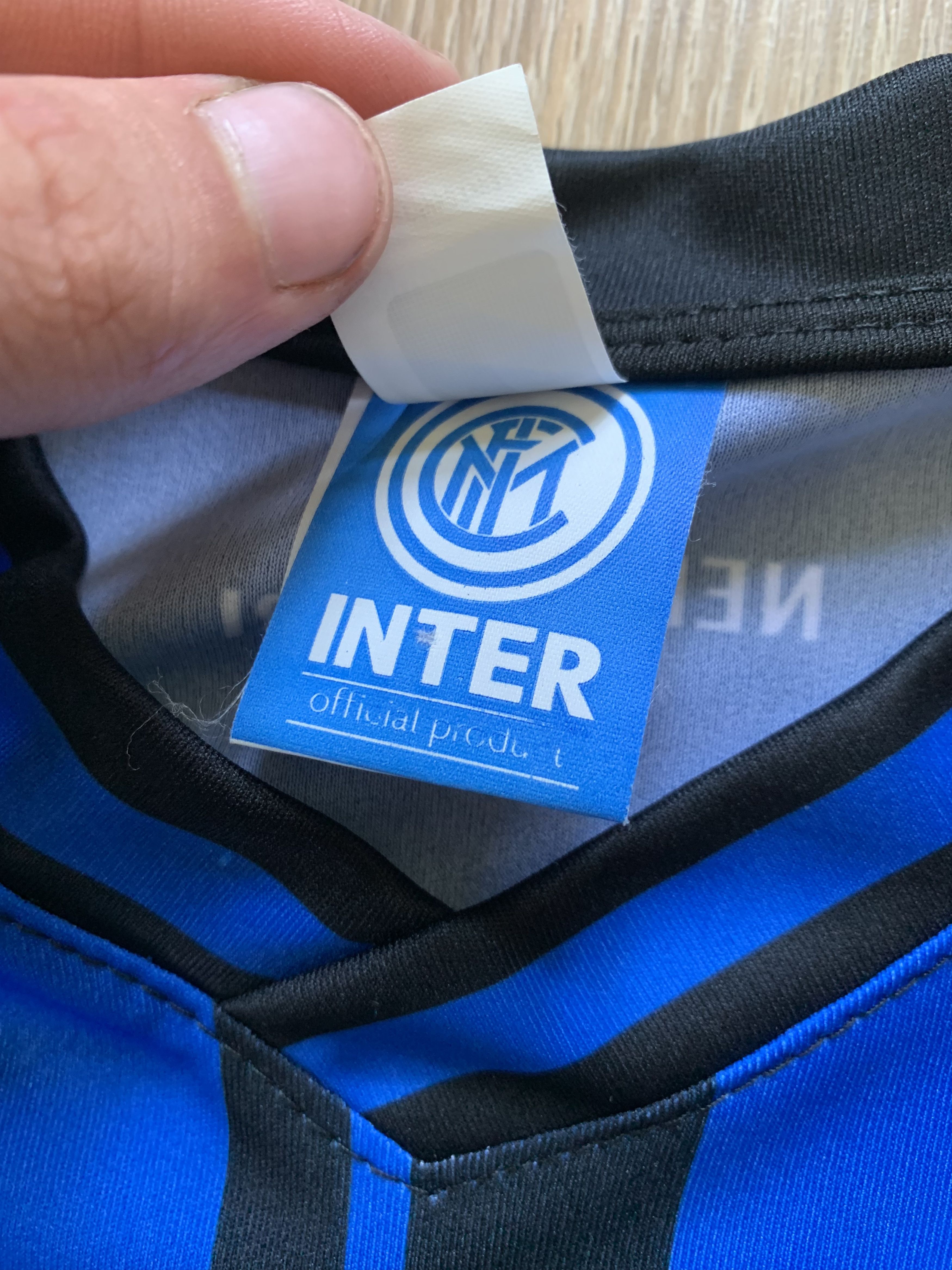 Other Inter Milan Football Shirt #9 Icardi 2017-2018 Size US XL / EU 56 / 4 - 8 Thumbnail