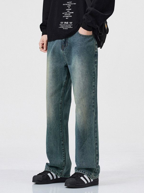 Vintage American high street straight leg Cleanfit flared jeans Size US 32 / EU 48 - 2 Thumbnail