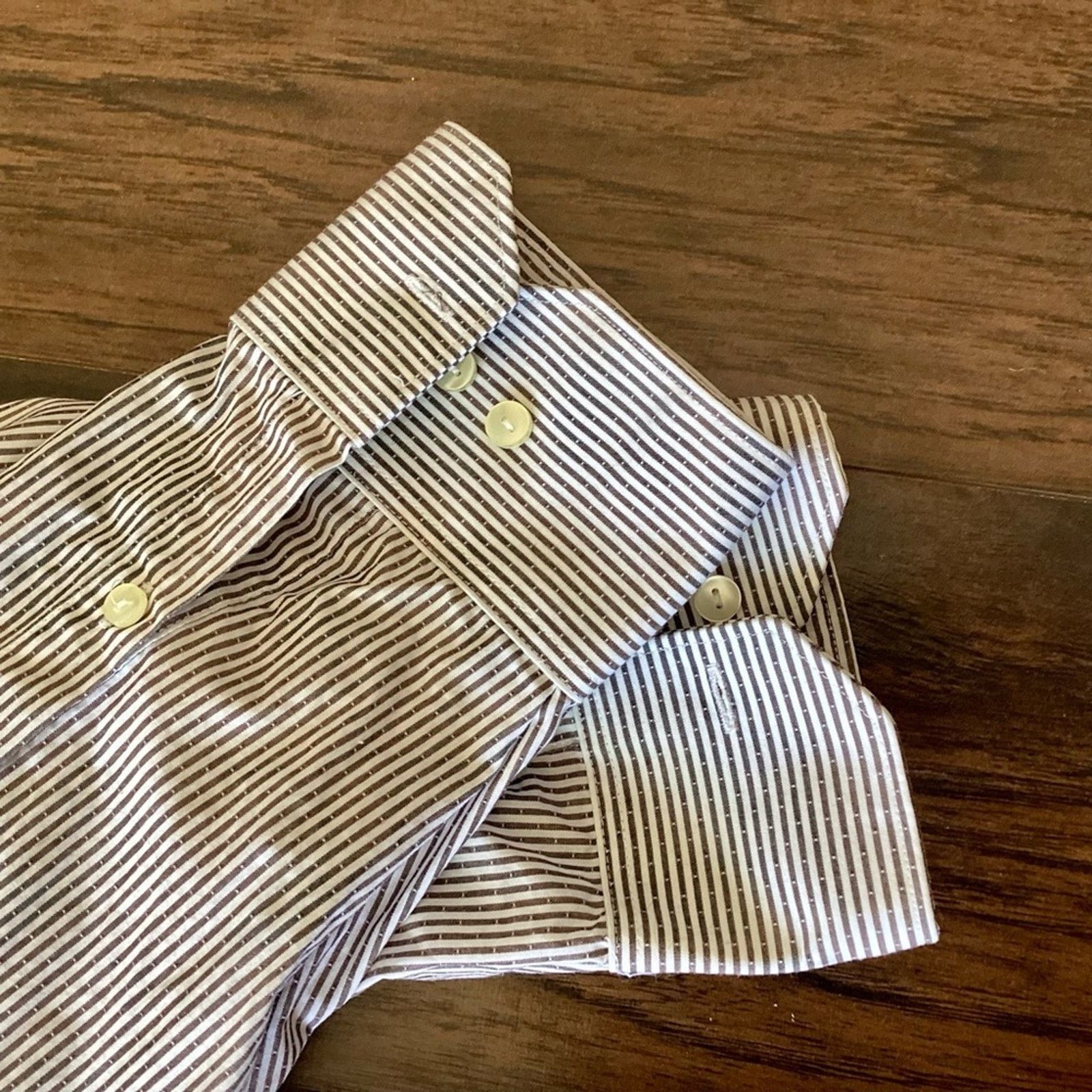 Geoffrey Beene Geoffrey Beene Button Down Shirt Size US XL / EU 56 / 4 - 5 Thumbnail