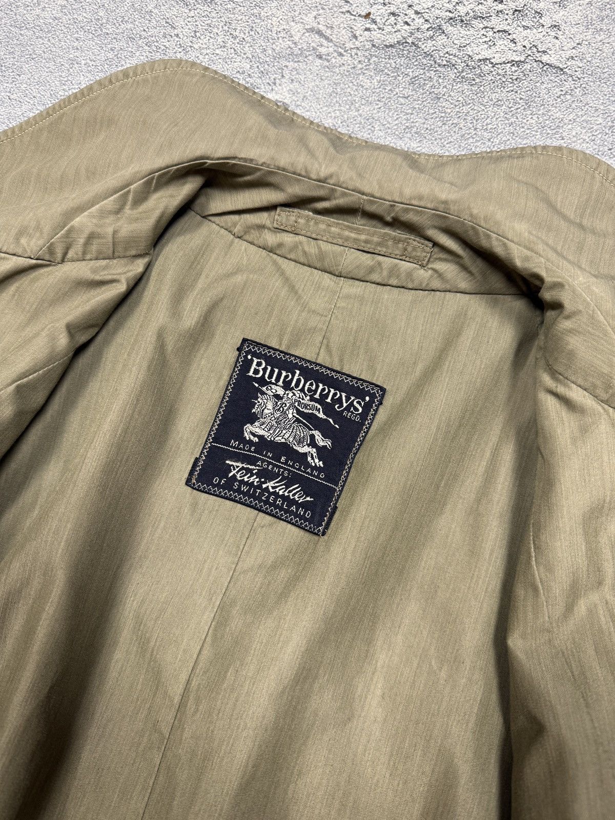 Burberry Vintage Burberrys Coat 90s 80s rare Size US XL / EU 56 / 4 - 10 Thumbnail