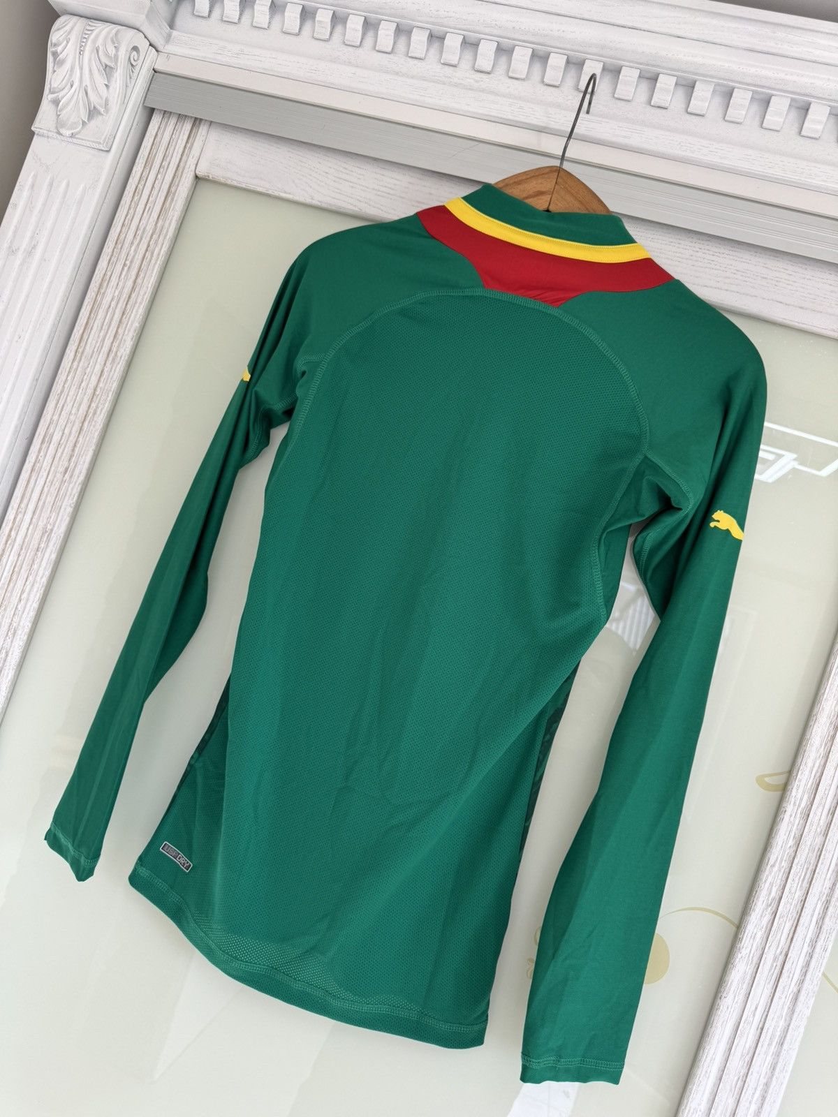 Puma Cameroon 2012-2013 Home Soccer Player Issue Jersey Kit Shirt Size US M / EU 48-50 / 2 - 10 Thumbnail
