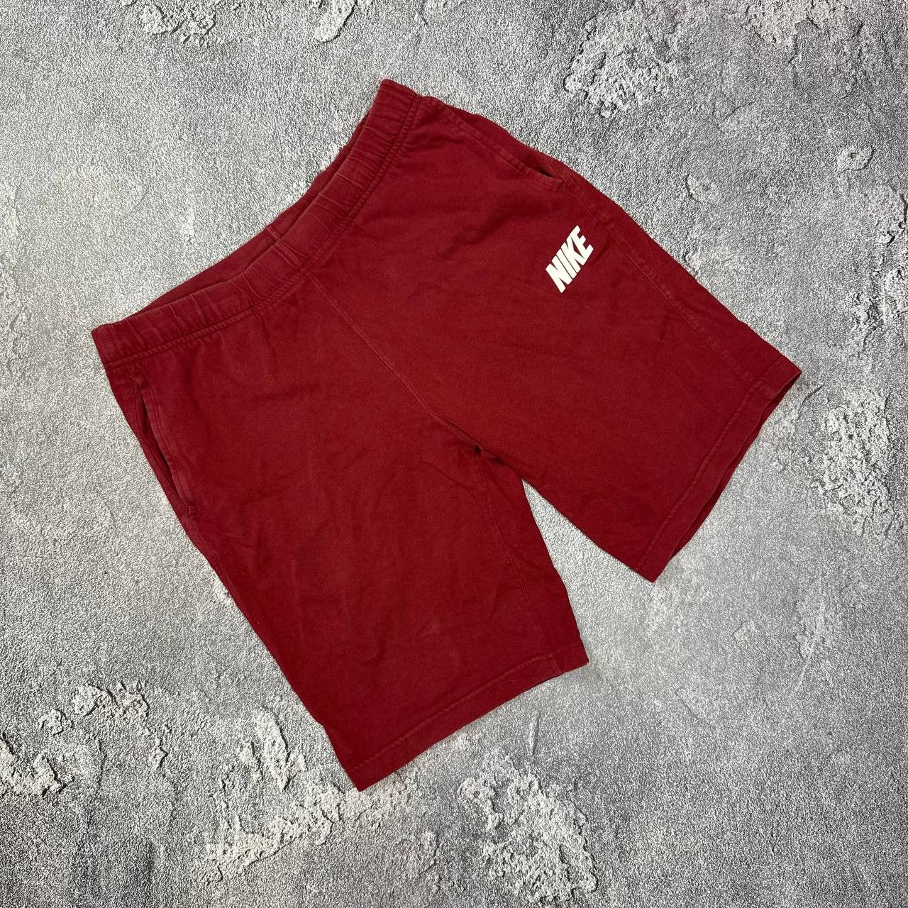 Nike Nike Red Shorts Vintage , Streetwear , Drill Y2k Sk8 Size US 34 / EU 50 - 1 Thumbnail