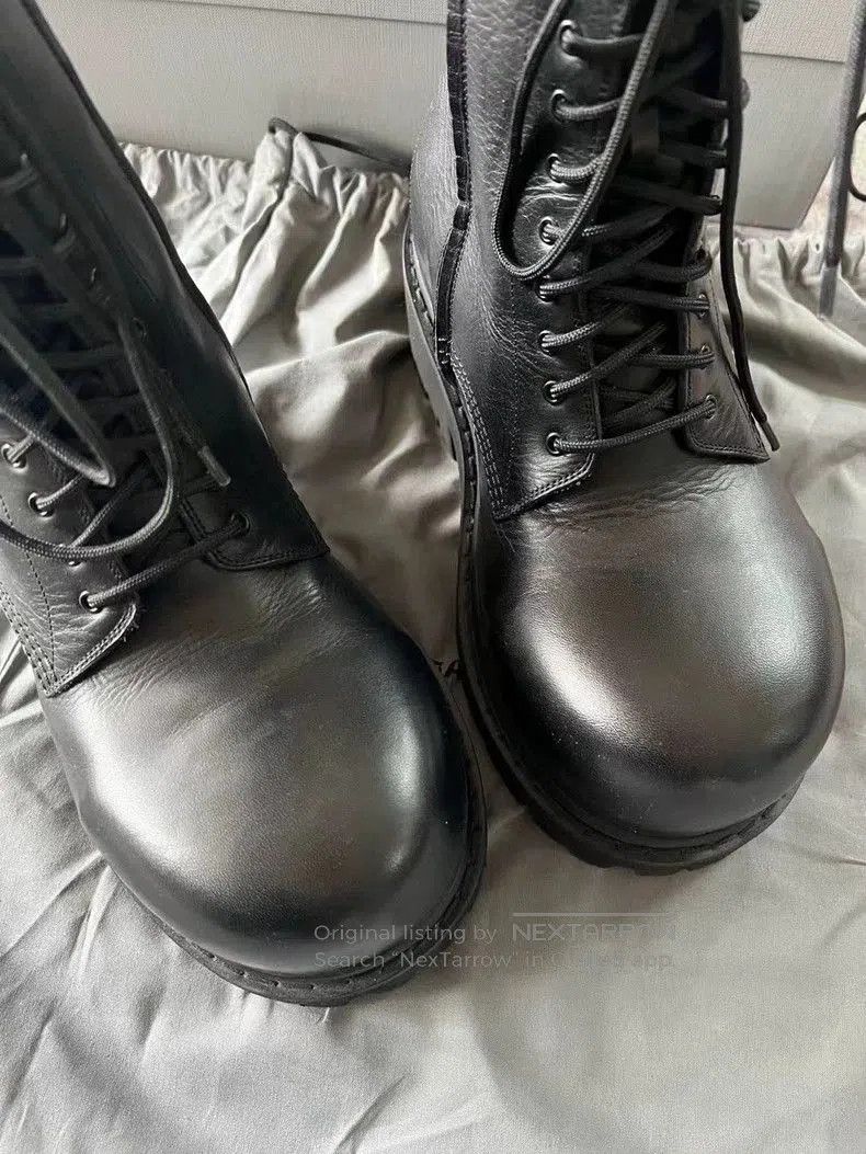 Balenciaga Balenciaga Stomper Military Boots Size 41. Size US 8 / EU 41 - 2 Thumbnail
