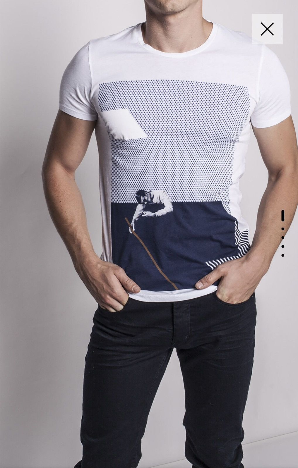IKKS IKKS Graphic Print T-shirt White Size US L / EU 52-54 / 3 - 1 Thumbnail