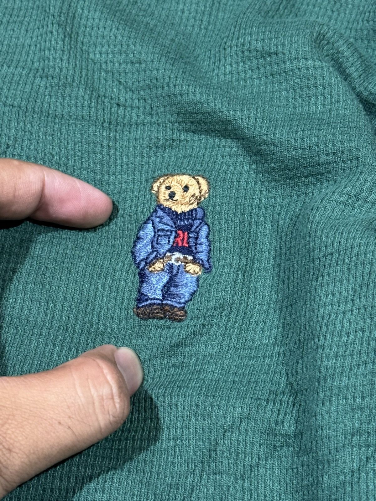 Polo Ralph Lauren Polo Bear Polo Ralph Lauren Long Sleeve Waffle Size US M / EU 48-50 / 2 - 4 Thumbnail