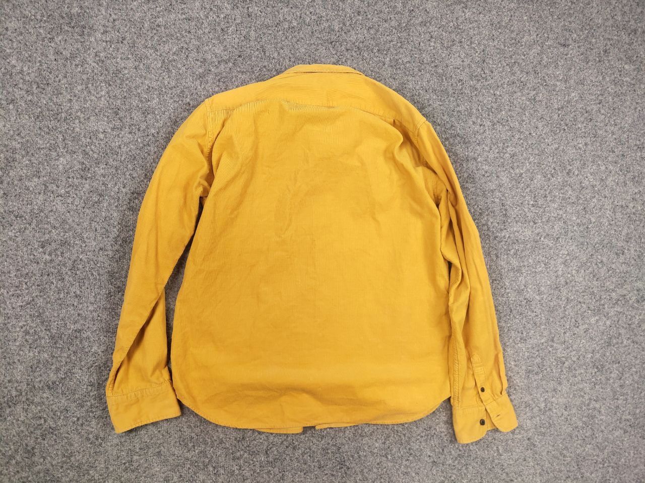 RAGEBLUE Vintage Rageblue Japan Design Corduroy Yellow Button Shirt Size US L / EU 52-54 / 3 - 10 Thumbnail
