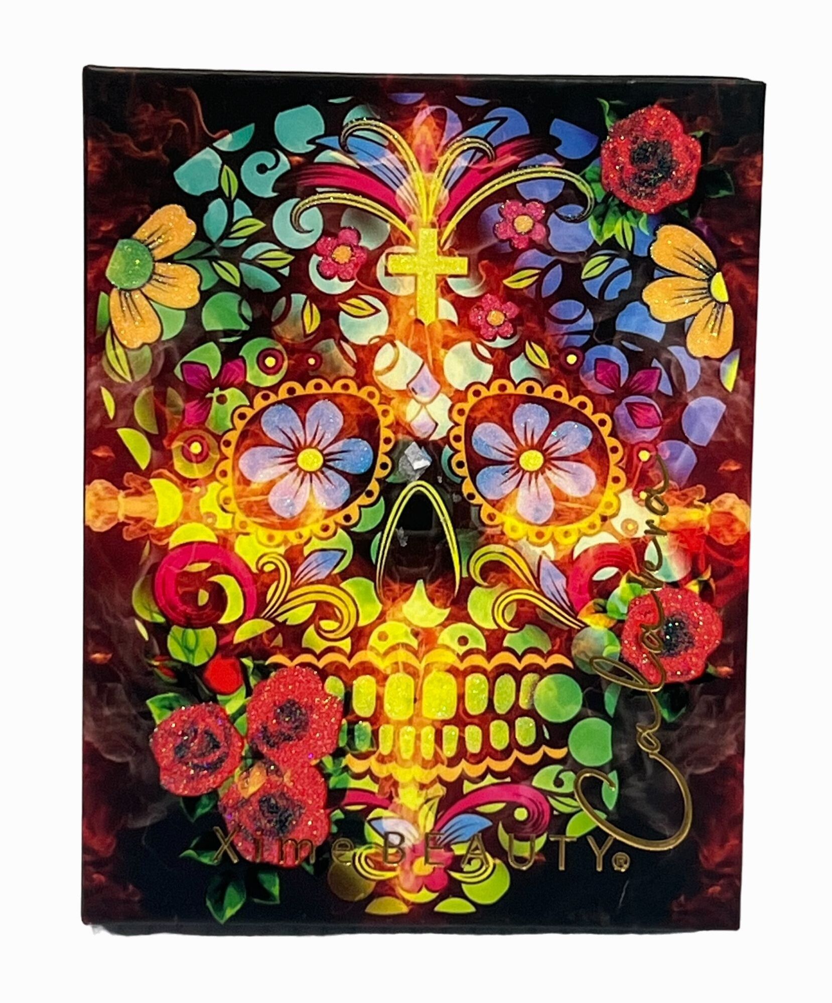 Other Xime Beauty Calavera Makeup - Eyeshadow Palette - 12 Colors Size ONE SIZE - 3 Thumbnail
