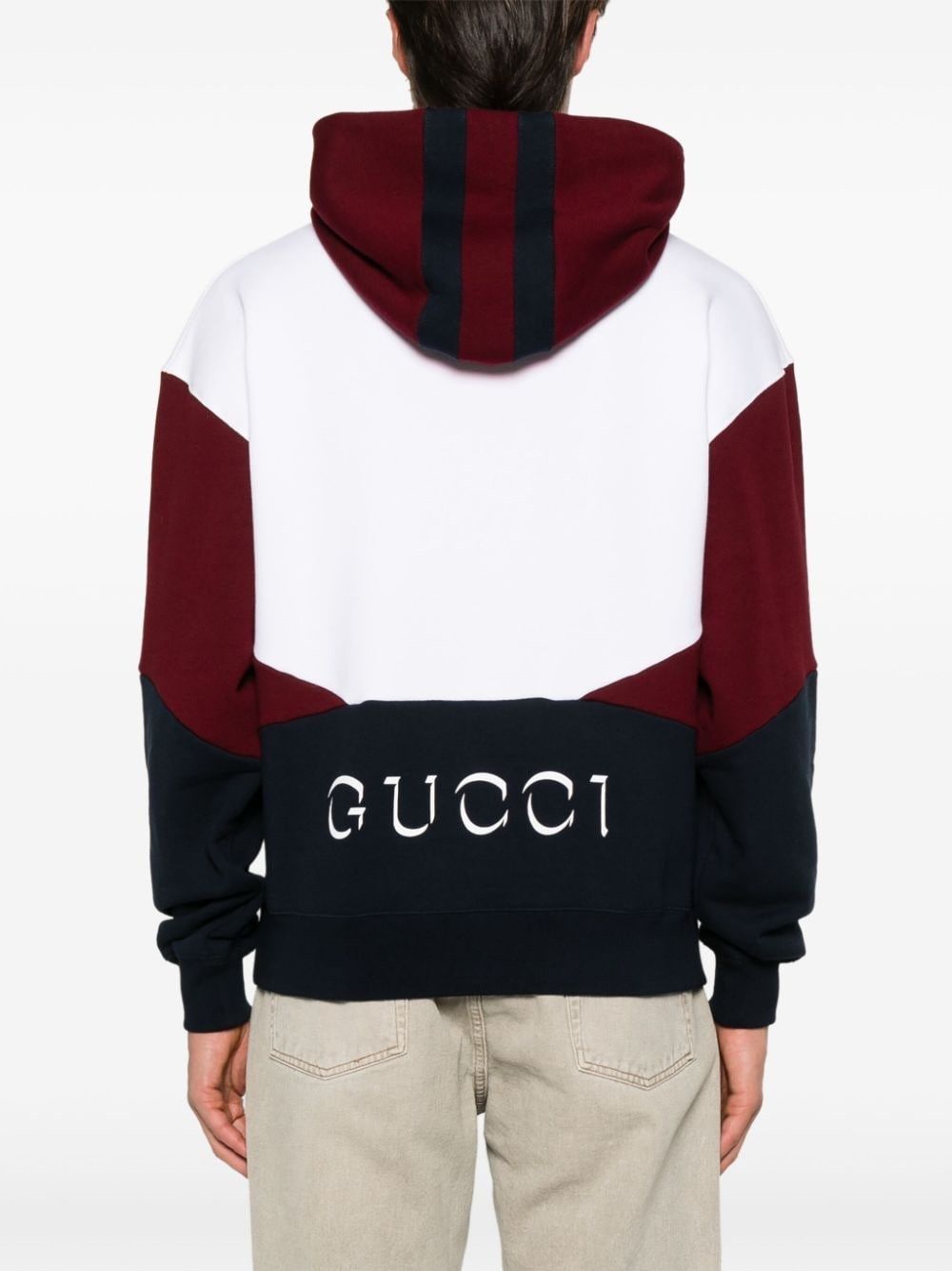 Gucci o1loc1c0925 795476 Cotton Jersey Hooded Sweatshirt Size US XL / EU 56 / 4 - 4 Thumbnail