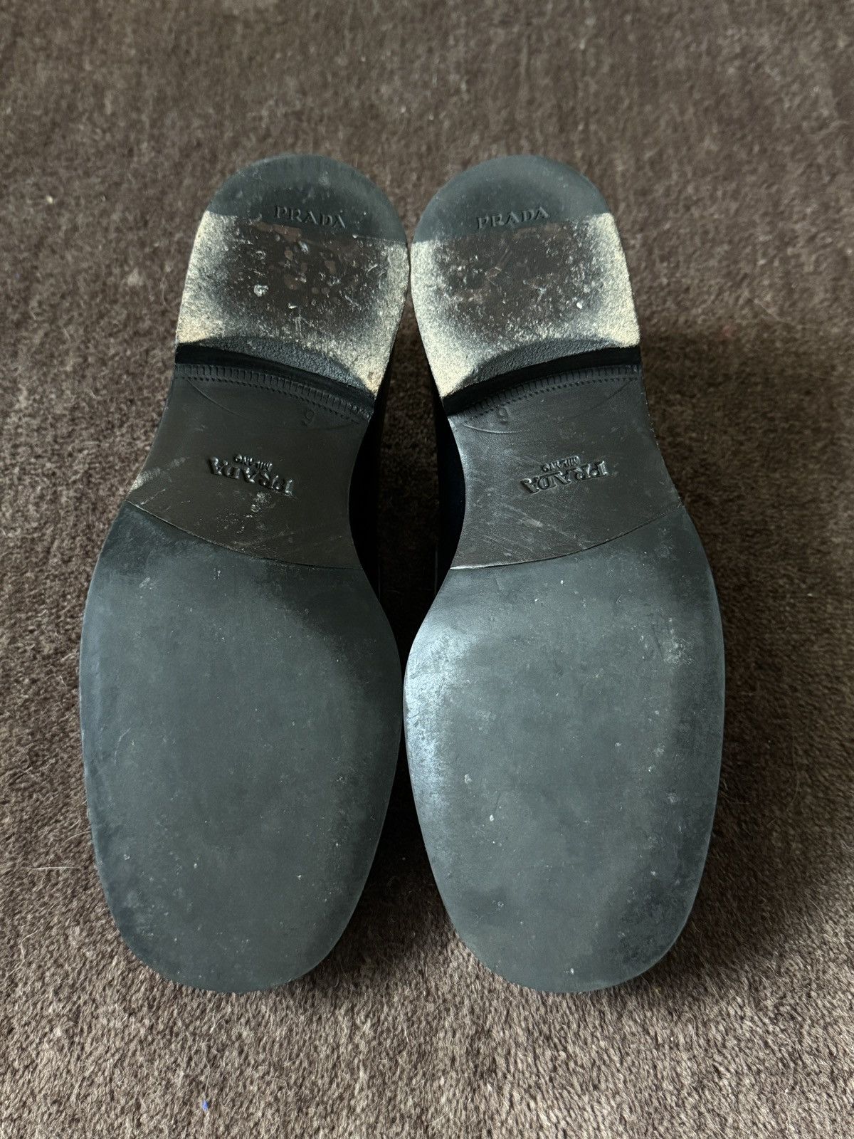 Prada Prada leather Logo Loafer Size US 7 / EU 40 - 3 Thumbnail