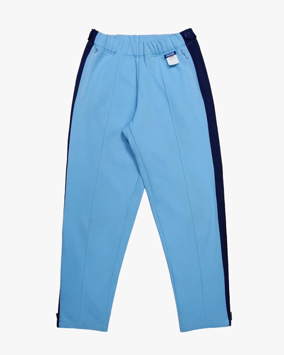 image of Puma Full Zip Pants in Blue, Men's (Size 31)