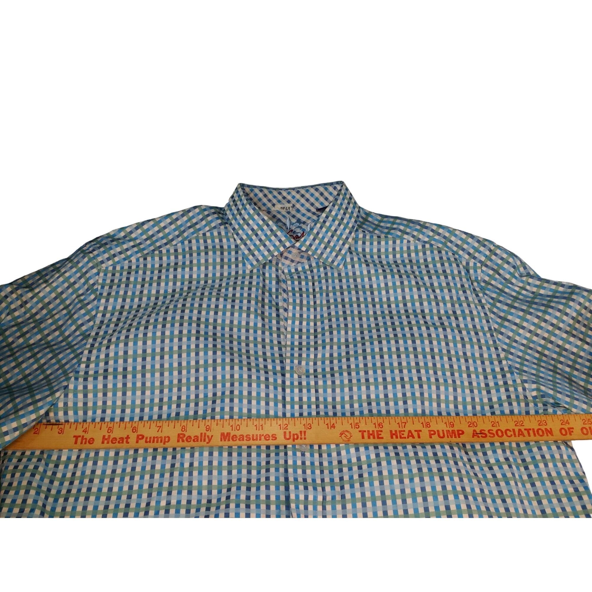 Robert Graham Robert Graham Button Down Shirt Men Sz XL Striped Long Sleev Size US XL / EU 56 / 4 - 4 Thumbnail