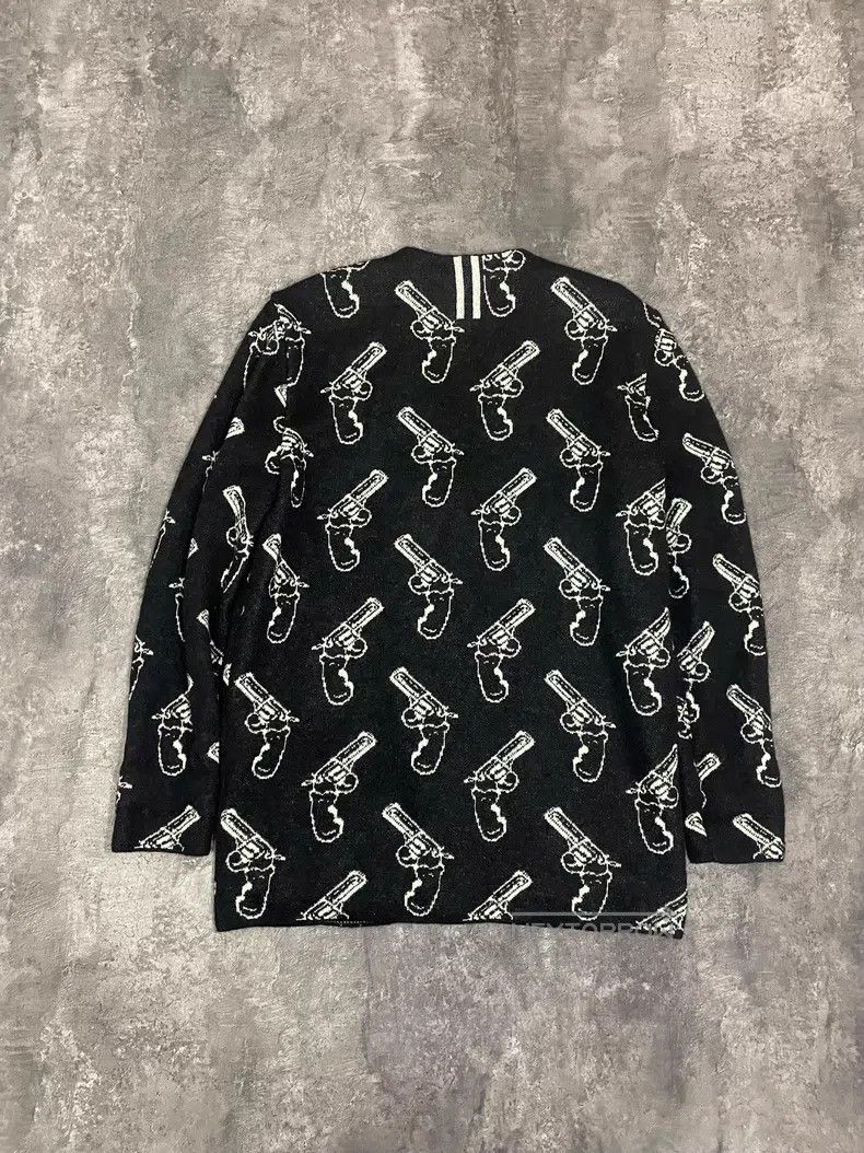 Saint Laurent Paris Saint Laurent Paris Pistol Revolver Wool Cardigan Size US XS / EU 42 / 0 - 2 Thumbnail