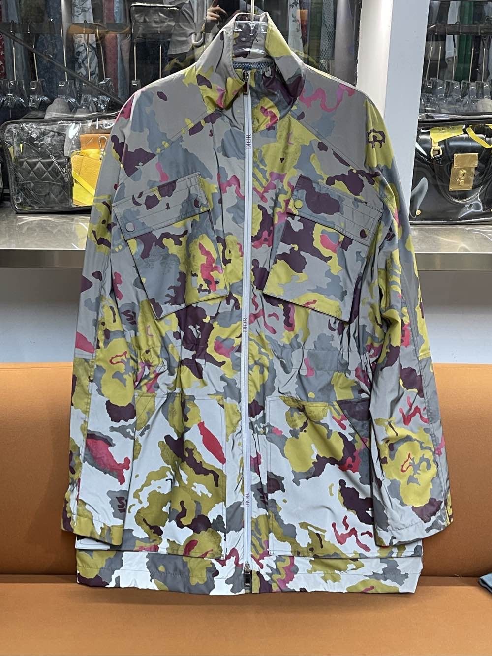 Dior Dior Camo Pattern Zip Jacket Size 50 Size US M / EU 48-50 / 2 - 1 Thumbnail