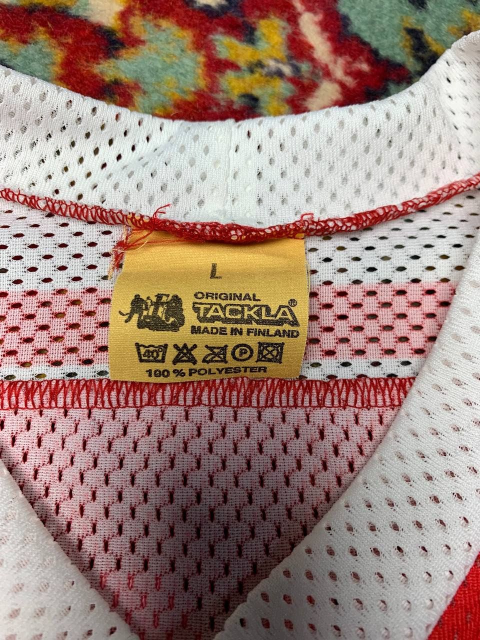 Cccp × NHL Match Worn Slava Bykov 1980s USSR Hockey Jersey Tackla Size US L / EU 52-54 / 3 - 2 Thumbnail