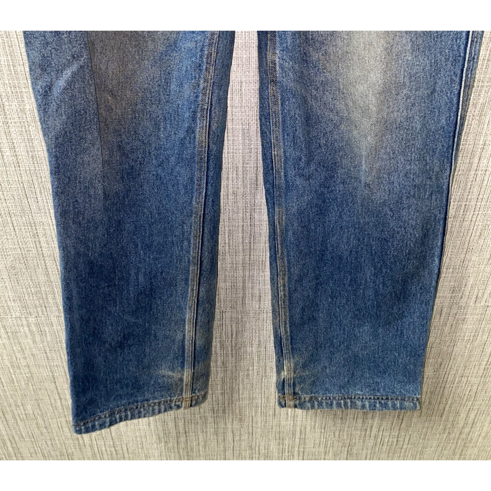 CO Duluth Denim Jeans Zip Fly Mens Blue 32 x 30 Regular Denim Jeans Mens Size 32 Zip Size US 32 / EU 48 - 2 Thumbnail