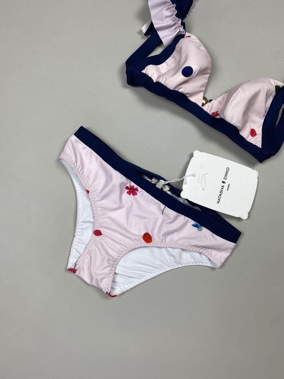 Designer × Natasha Zinko BNWT! Natasha Zinko neoprene bikini 2 piece swim suit Size XS / US 0-2 / IT 36-38 - 7 Thumbnail