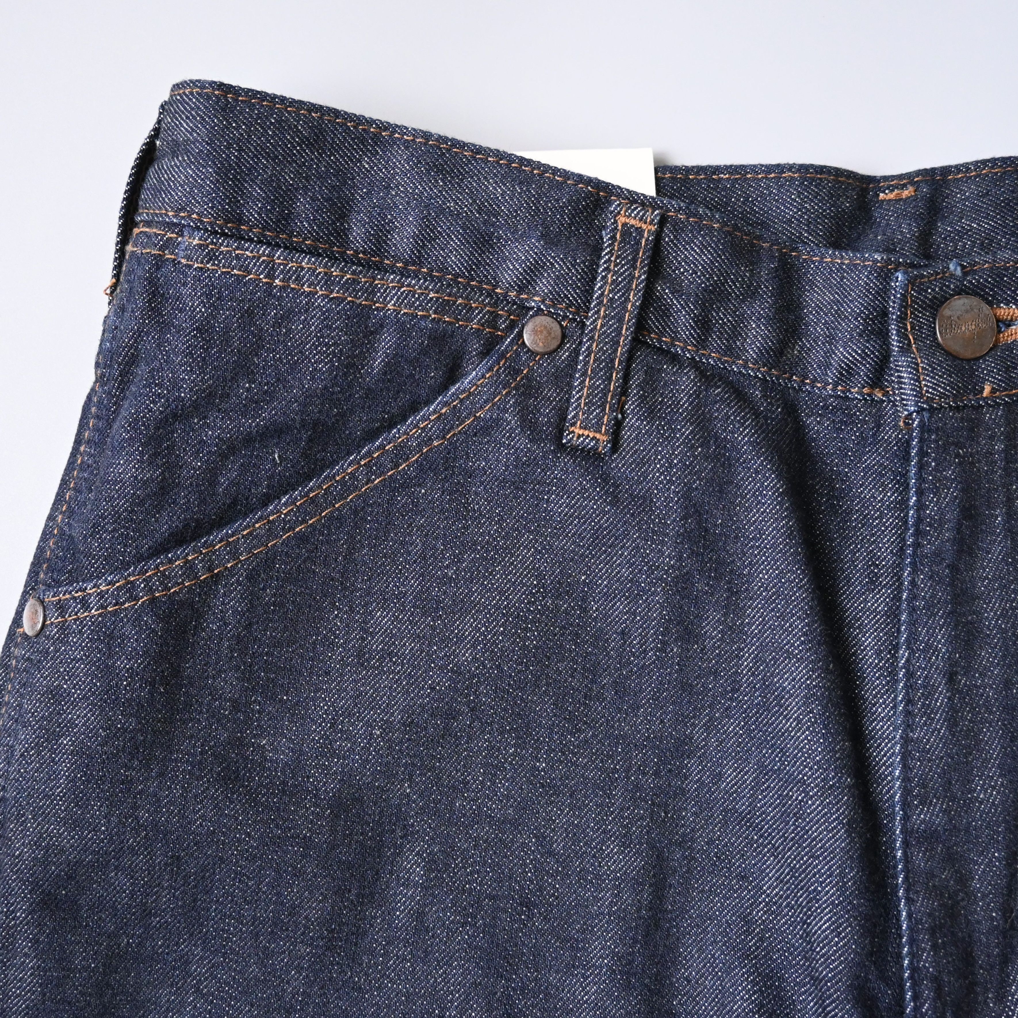 Japanese Brand DEADSTOCK 1990s Wrangler 11MWZ denim jeans made in Japan Size US 34 / EU 50 - 10 Thumbnail
