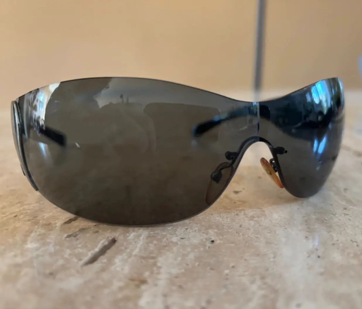 Prada PRADA SunglassesFlame Star Sport Symbol Wrap Shield Mask Size ONE SIZE - 7 Thumbnail