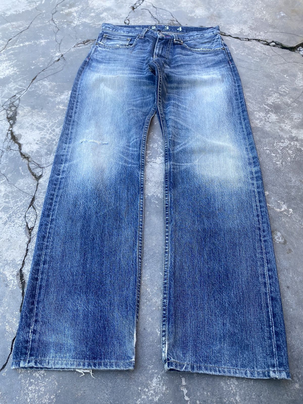 Japanese Brand × Takeo Kikuchi TAKEO KIKUCHI distressed jeans Size US 30 / EU 46 - 4 Thumbnail