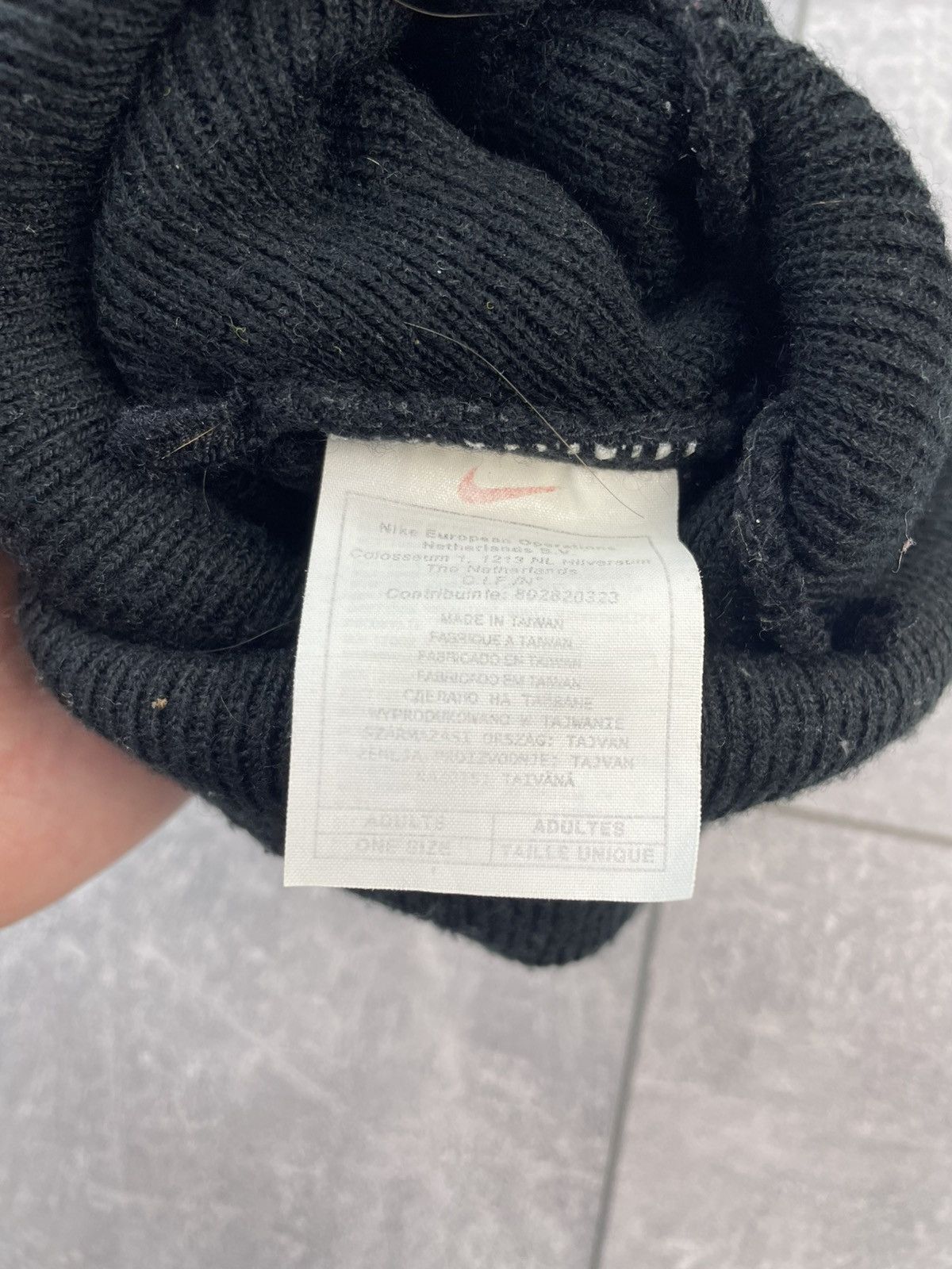 Nike Nike Beanie Hat Vintage Swoosh Logo 90s Size ONE SIZE - 5 Thumbnail
