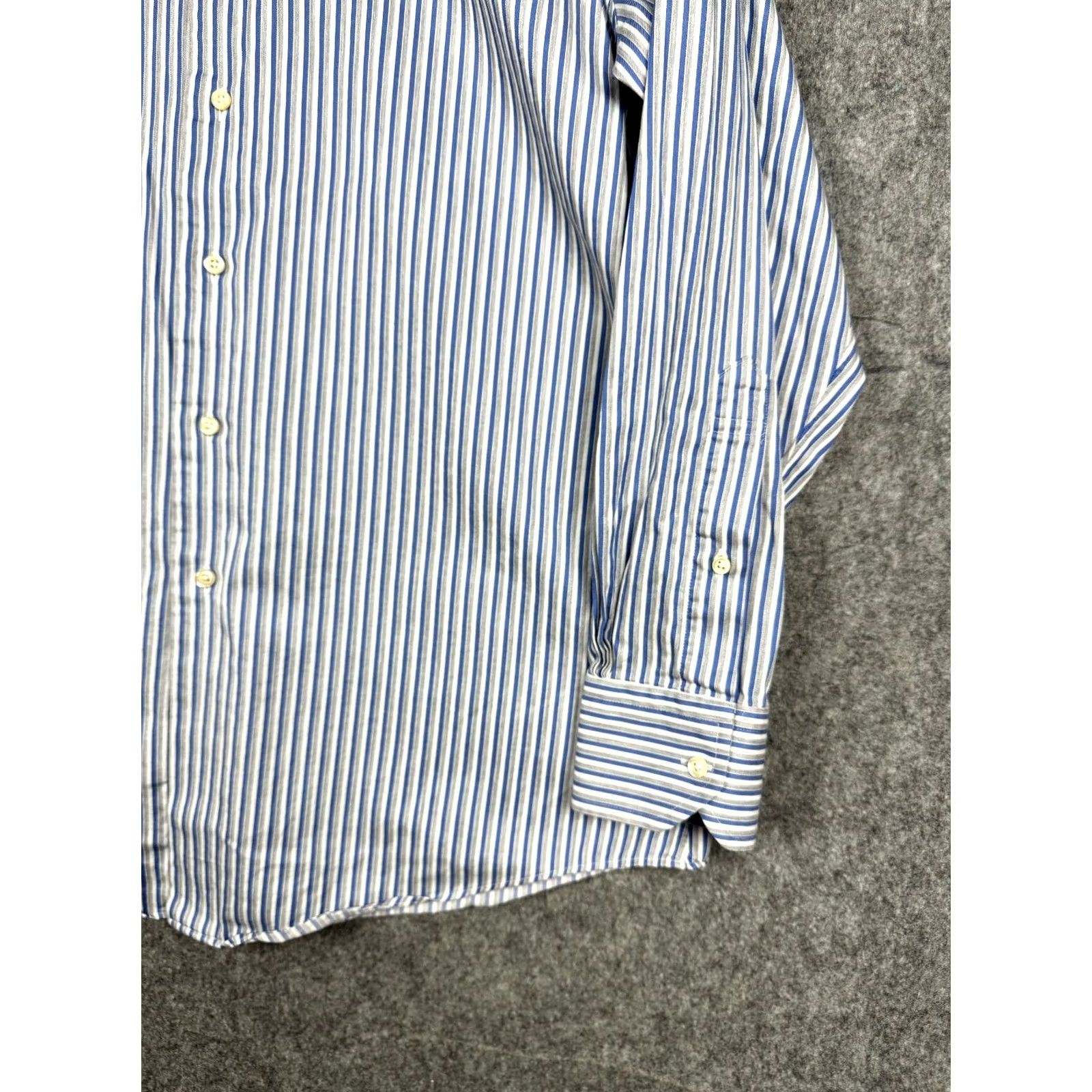 Brooks Brothers Vintage Brooks Brothers Regent Shirt Mens 16-33 Striped Button Made USA Size US L / EU 52-54 / 3 - 3 Thumbnail