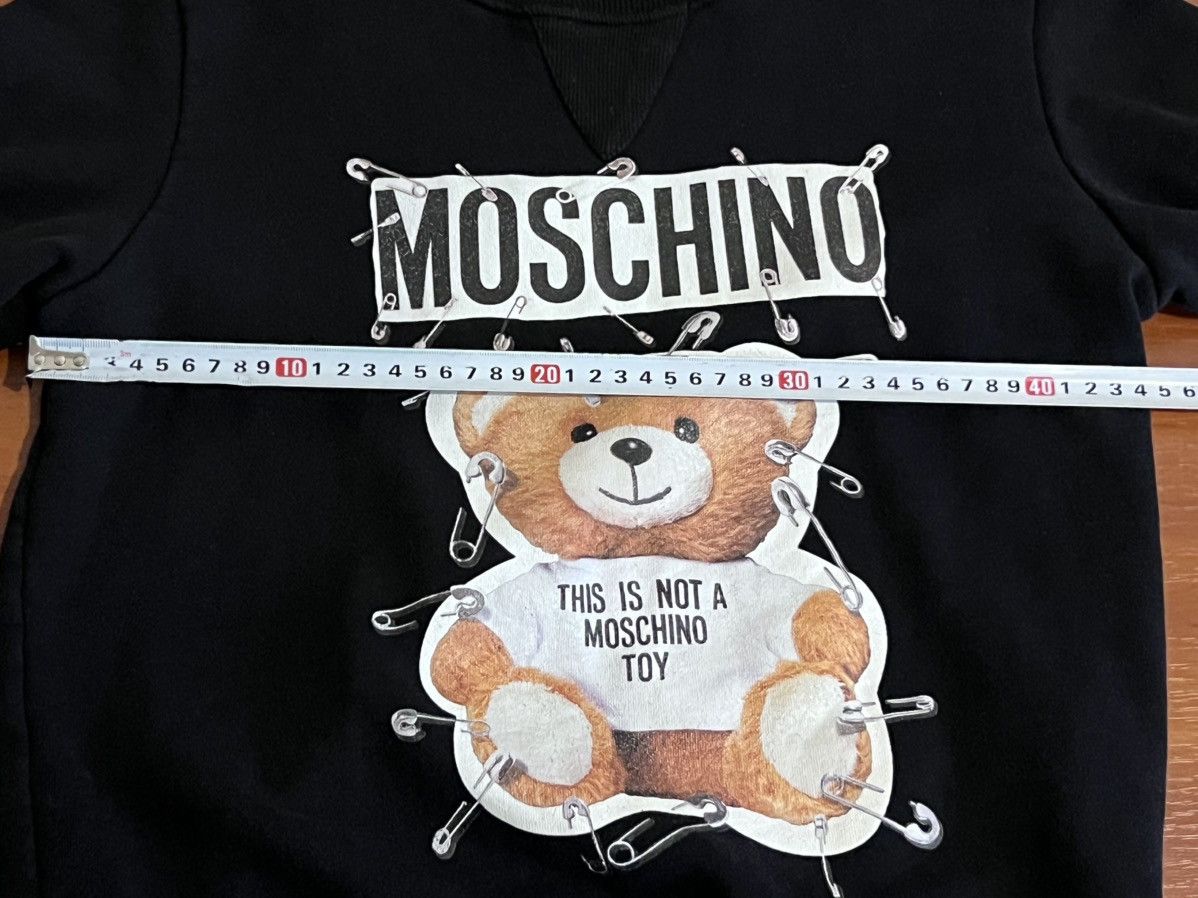 Moschino MOSCHINO COUTURE Embroidered Crew-Neck Sweatshirt Women’s S Size S / US 4 / IT 40 - 12 Thumbnail