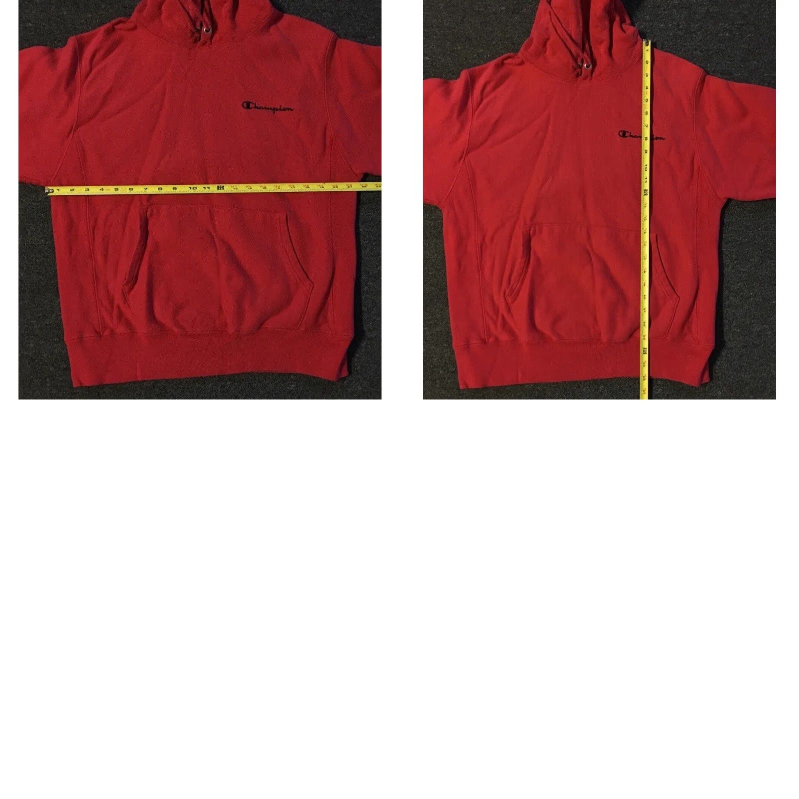 Champion VINTAGE Champion Reverse Weave Faded Hoodie M Track Grunge PE School Surf Skate Vtg 90s Mens Red Sweatshirt Size US M / EU 48-50 / 2 - 8 Thumbnail