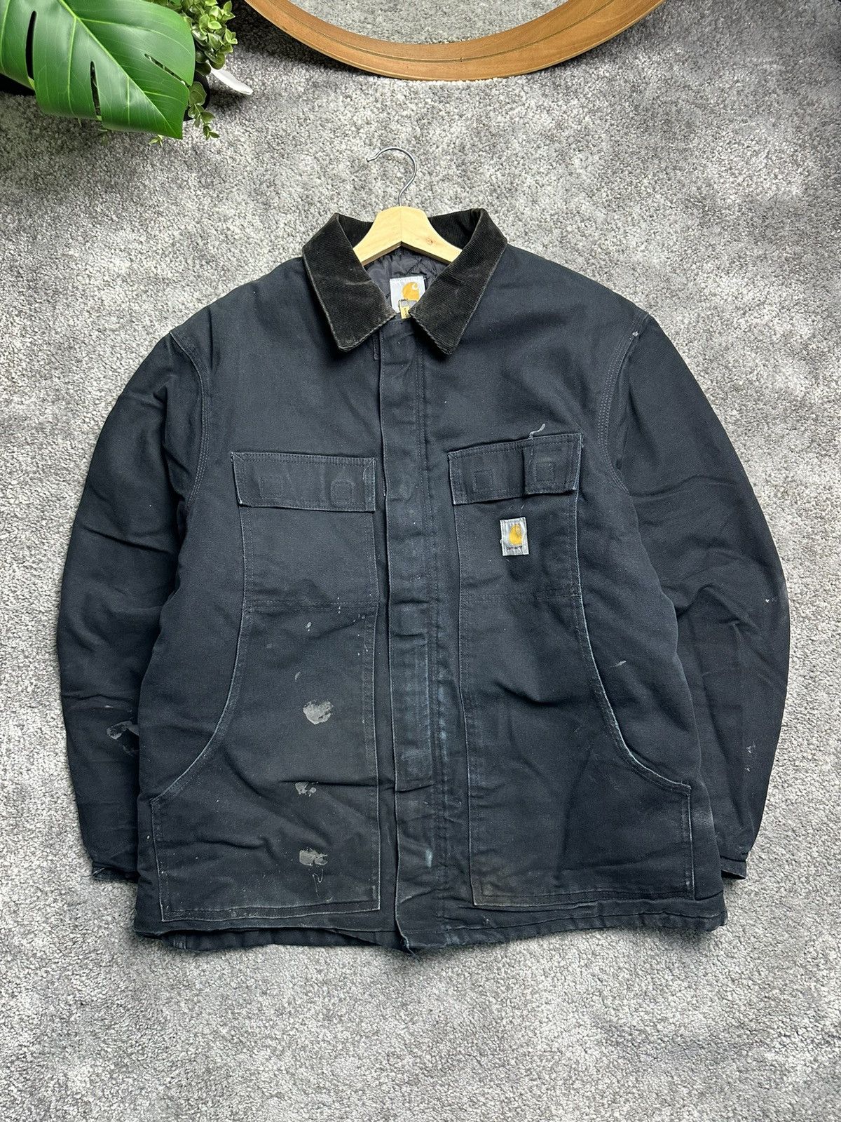 image of C003 Blk Carhartt Arctic Jacket in Black, Men's (Size XL)