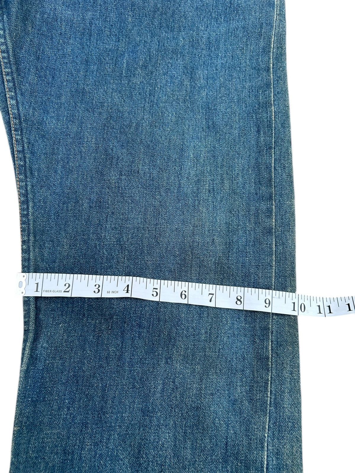 Kapital Vintage Wrangler Blue Bell Selvedge Distressed Denim Jeans Size US 32 / EU 48 - 17 Thumbnail