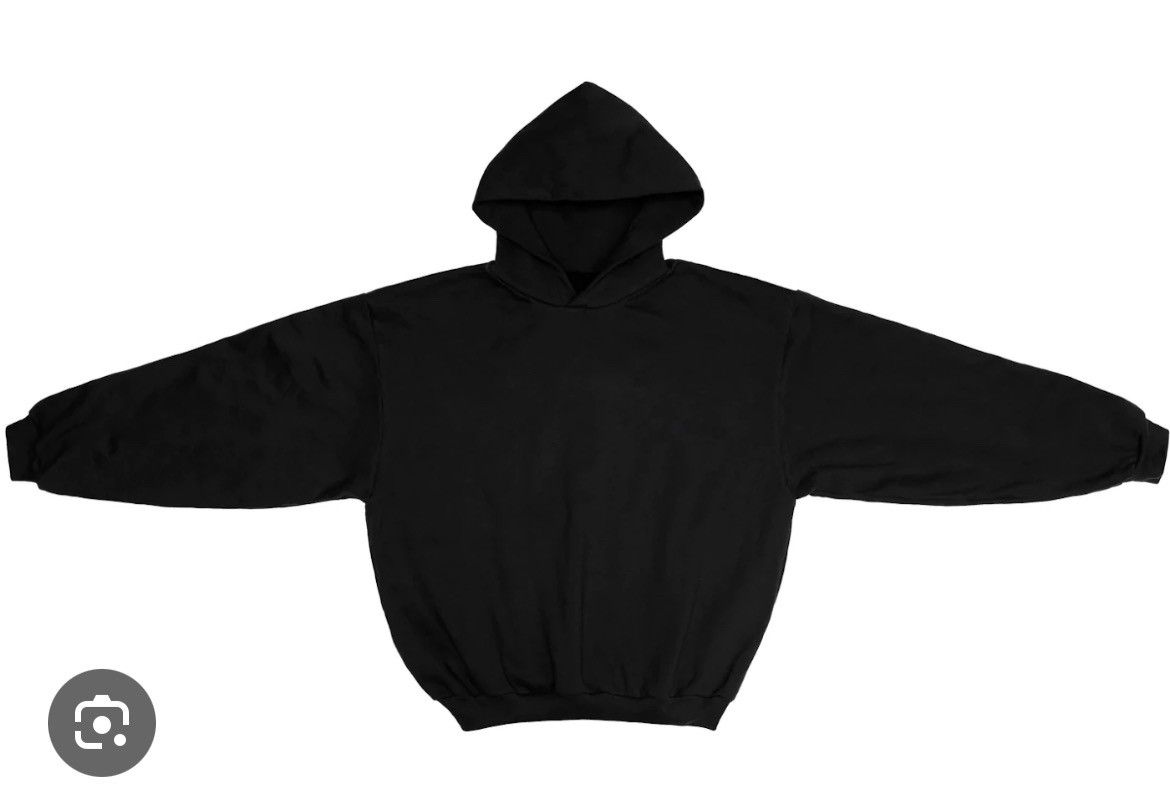 Yeezy Yeezy YZY Solid Black Hoodie size 3 Large/X-large Size US L / EU 52-54 / 3 - 4 Thumbnail