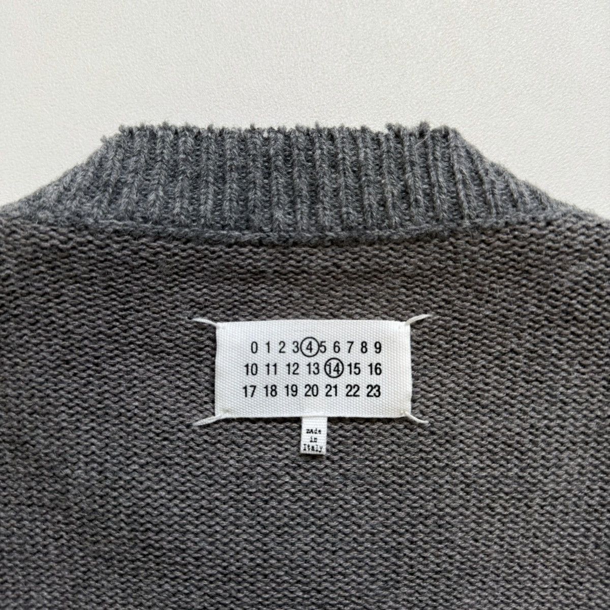 Maison Margiela A/W 21 Distressed Hems Wool Sweater Size US M / EU 48-50 / 2 - 6 Thumbnail