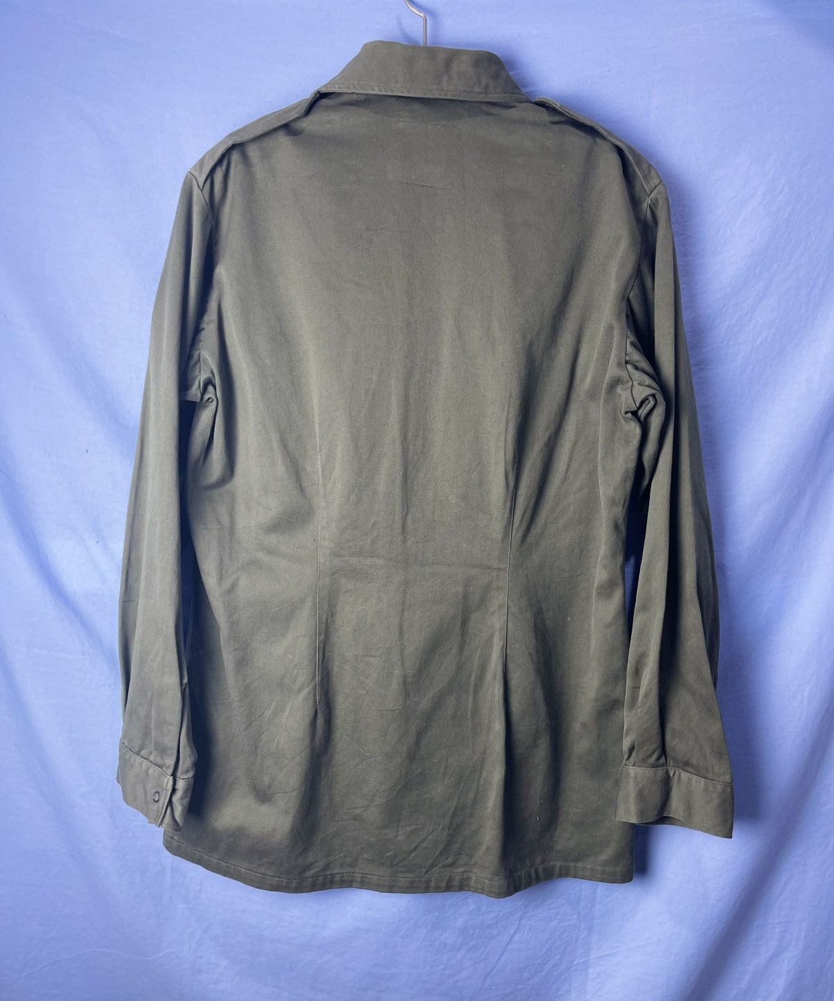 Vintage Vintage 1979 Dutch Army Nato Shirt Size US M / EU 48-50 / 2 - 4 Thumbnail