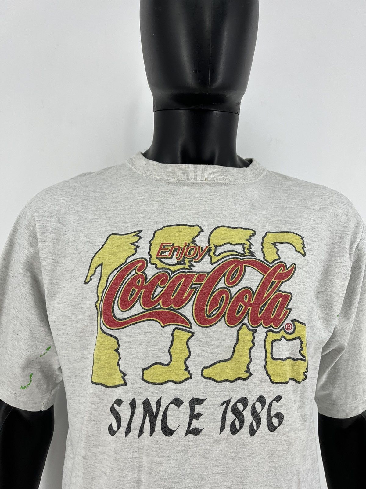 Coca Cola × UEFA × Vintage 1996 Euro UEFA Enjoy Coca Cola Vintage 90s T shirt Size US XL / EU 56 / 4 - 9 Thumbnail