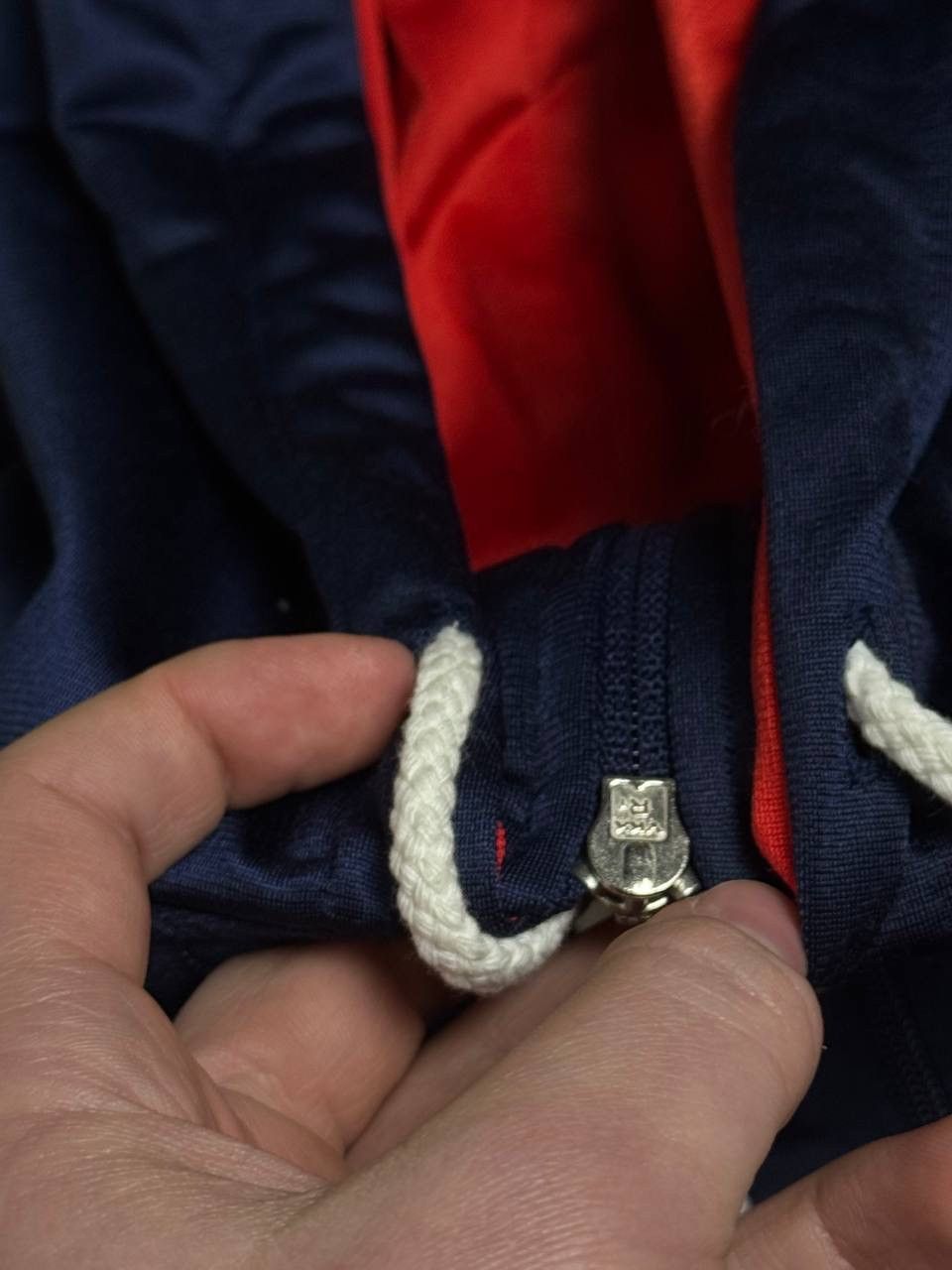 Nike × Vintage Distressed 80s Nike track Jacket Vintage Swoosh Size US M / EU 48-50 / 2 - 8 Thumbnail