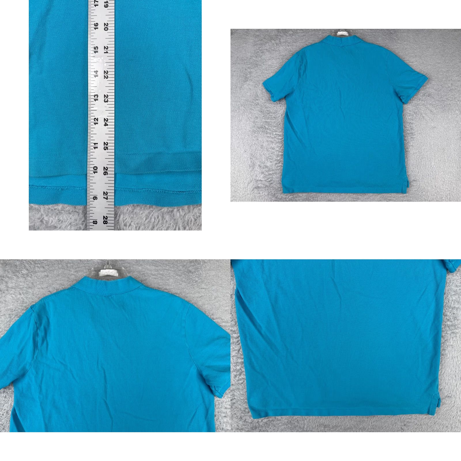 Ralph Lauren Polo Ralph Lauren Polo Shirt Mens Large Blue 100% Cotton Jersey Classic Fit Slim Short Sleeve Shirt Polo Size US L / EU 52-54 / 3 - 9 Thumbnail