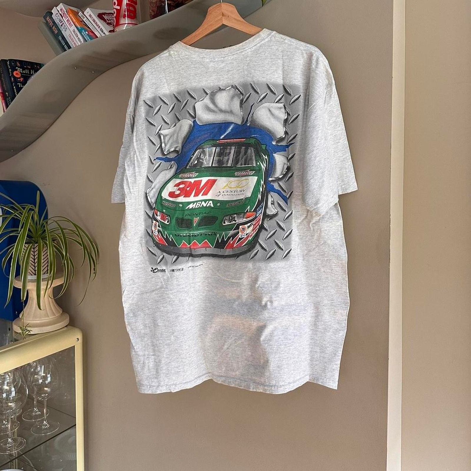Chase Authentics × Vintage Vintage 2002 Bobby Labonte NASCAR Shirt Size US XL / EU 56 / 4 - 1 Thumbnail