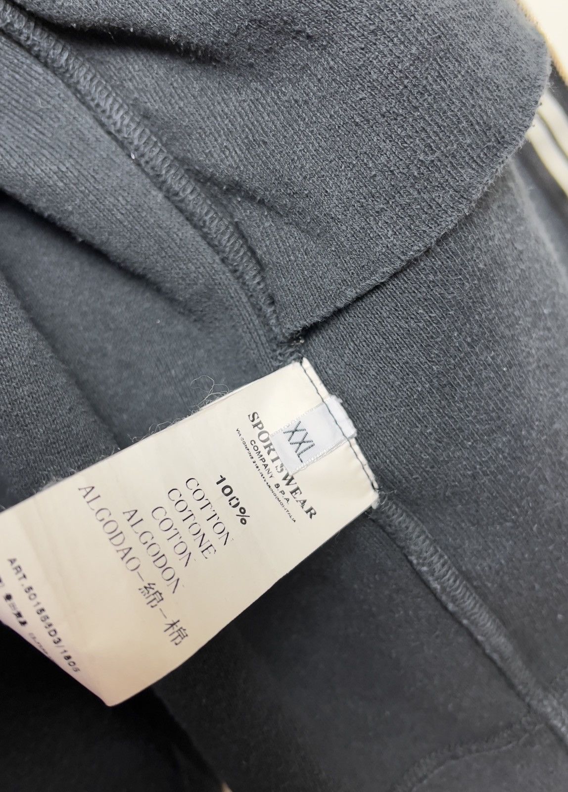 Stone Island stone island y2k black washed hoodie l-xl Size US L / EU 52-54 / 3 - 16 Thumbnail