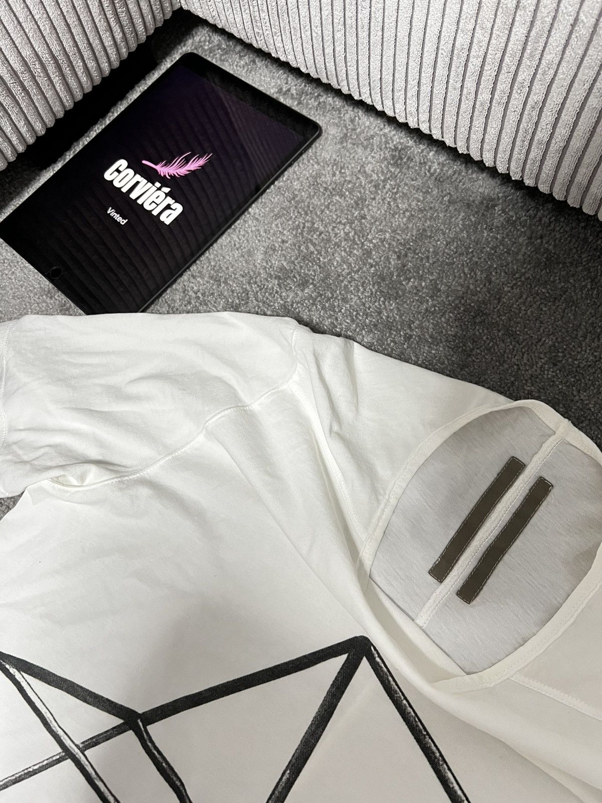 Rick Owens × Rick Owens Drkshdw Rick Owens x DRKSHDW Graphic Tee Size US L / EU 52-54 / 3 - 2 Thumbnail