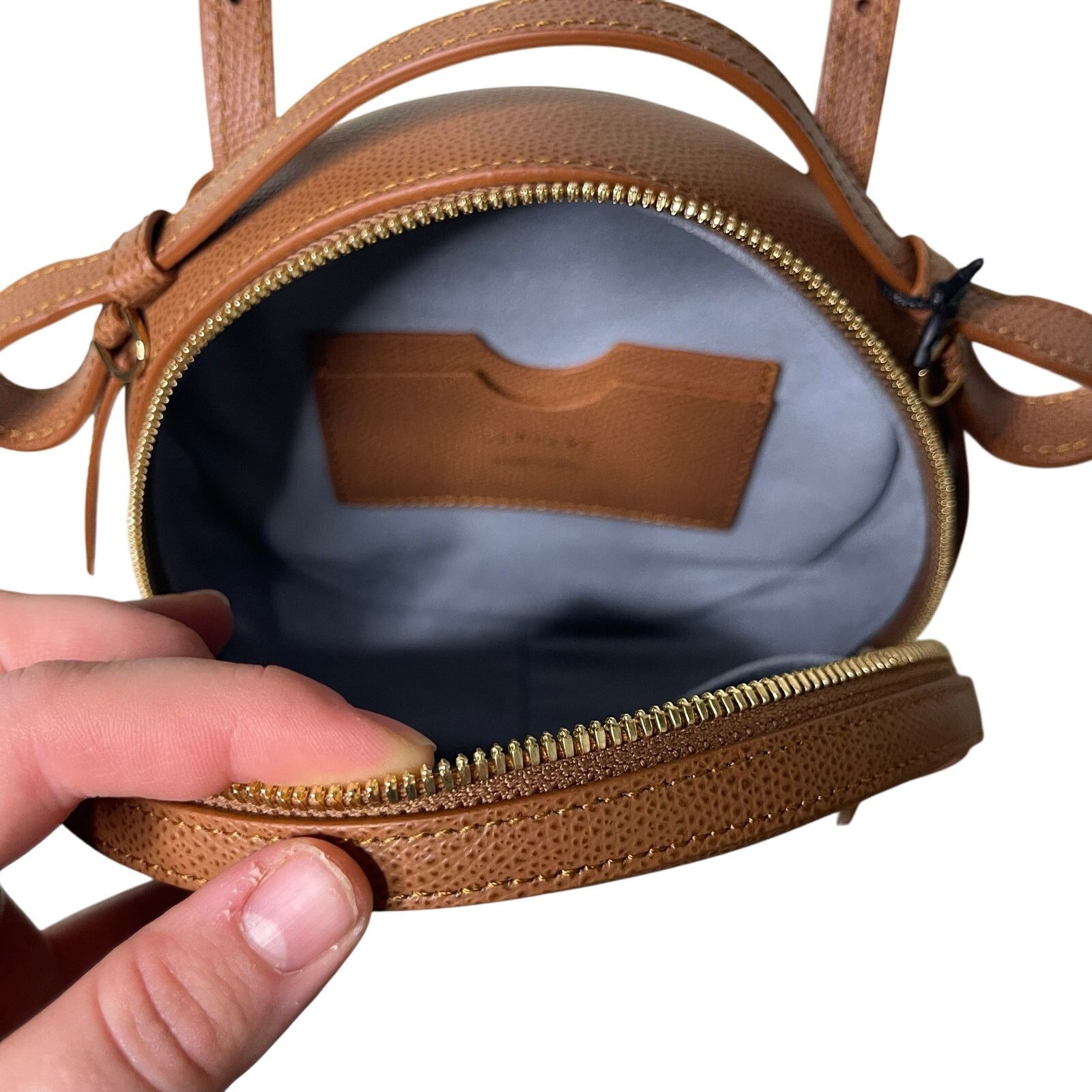 Other New SENREVE Circa Bag In Chestnut pebble leather Size ONE SIZE - 6 Thumbnail