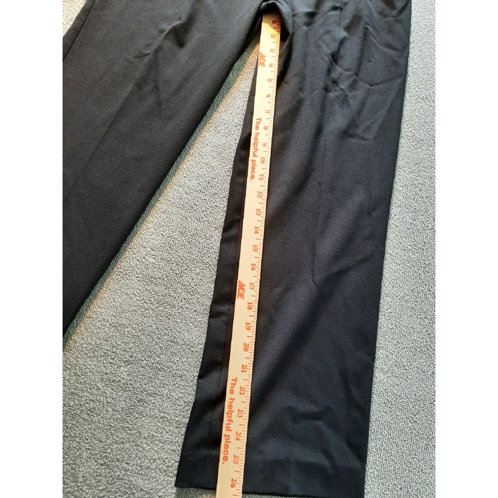 Liz Claiborne Liz Claiborne Pants Dress Pants Black Petite 4P Womens Petites Discounted Size 27" / US 4 / IT 40 - 2 Thumbnail