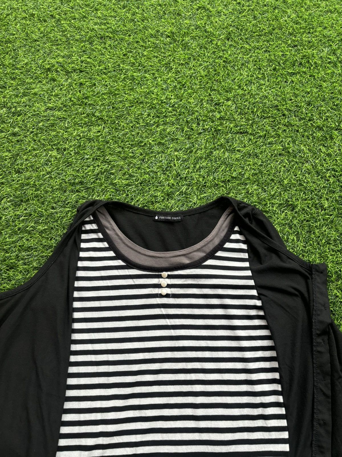 Hysteric Glamour Y2k Double Layer Fortune Cokies Longsleeve Size M / US 6-8 / IT 42-44 - 3 Thumbnail